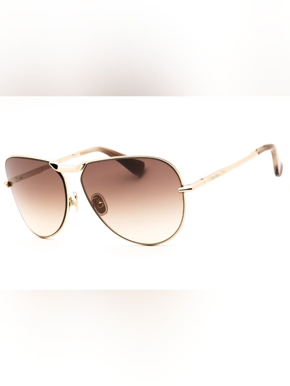 Max Mara MM0134, Woman's Sunglasses, Size 59X13X125, Metal